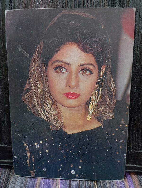 Sridevi * Vintage Bollywood Postcard * (RS) (PC-1290)