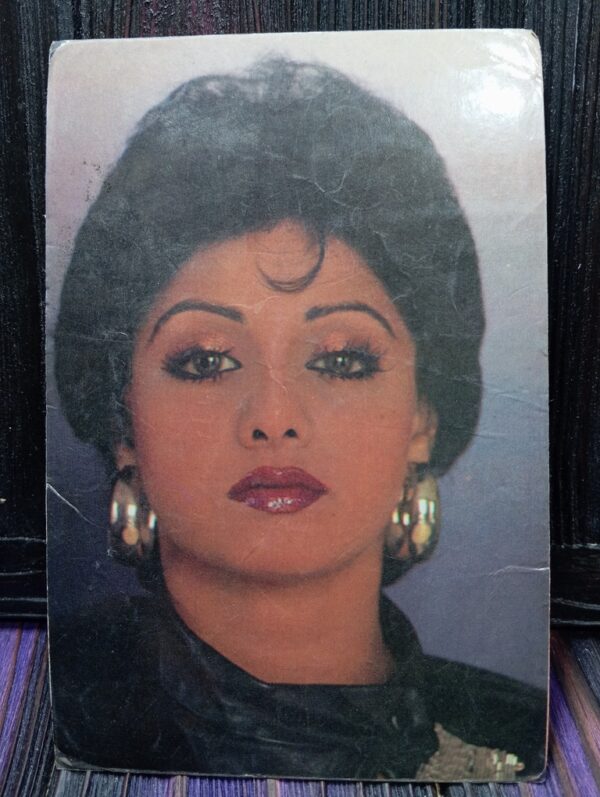 Sridevi * Vintage Bollywood Postcard * (WN) (WN)