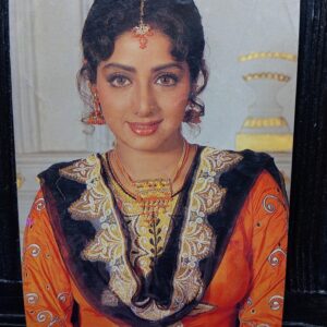 Sridevi * Vintage Bollywood Postcard * (RS) (PC-1447)