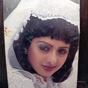 Sridevi * Vintage Bollywood Postcard * (BAP) (1174)