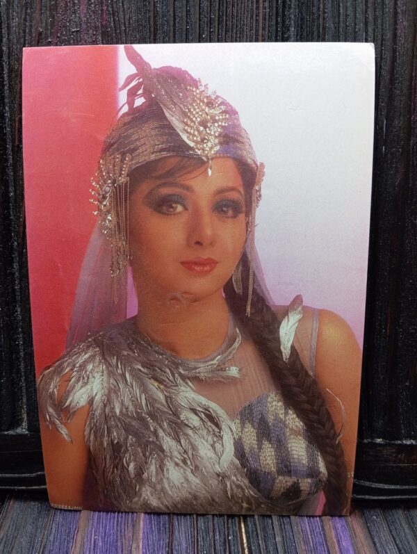 Sridevi * Vintage Bollywood Postcard * (RS) (PC-1337)