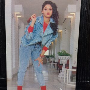 Sridevi * Vintage Bollywood Postcard * (RC) (PC-918)