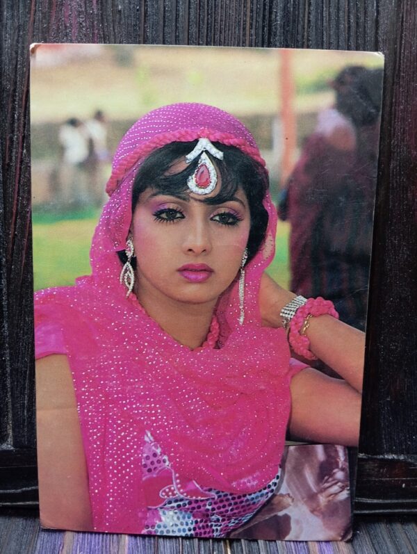 Sridevi * Vintage Bollywood Postcard * (VENUS) (F 328)