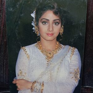 Sridevi * Vintage Bollywood Postcard * (RS) (PC-1830)