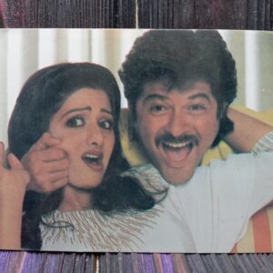 Sridevi Anil Kapoor * Vintage Bollywood Postcard * (WN) (WN)
