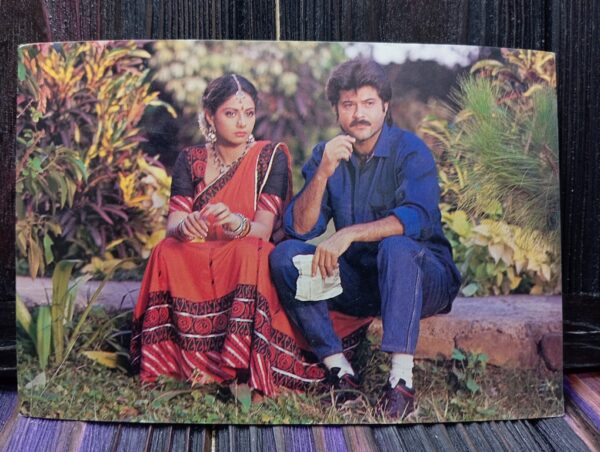 Sridevi Anil Kapoor * Vintage Bollywood Postcard * (RS) (PC-1865)