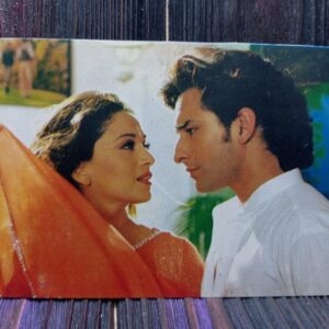 Madhuri Dixit Saif Ali Khan * Vintage Bollywood Postcard * (ZEE) (WN)