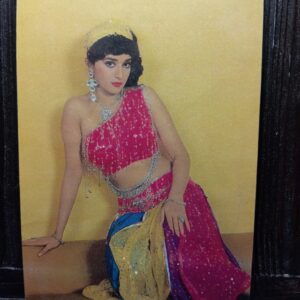 Madhuri Dixit * Vintage Bollywood Postcard * (Shalimar) (137)