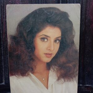 Divya Bharati* Vintage Bollywood Postcard * (PS) (PC-1758)