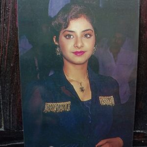 Divya Bharati* Vintage Bollywood Postcard * (PS) (PC-2016)