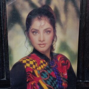 Divya Bharati* Vintage Bollywood Postcard * (PS) (PC-1728)