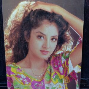 Divya Bharati* Vintage Bollywood Postcard * (PS) (PC-1748)