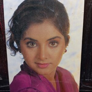 Divya Bharati* Vintage Bollywood Postcard * (PS) (PC-1791)