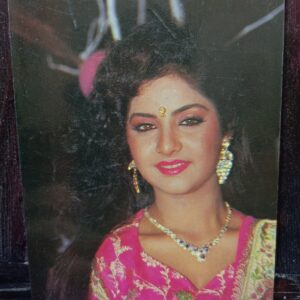 Divya Bharati* Vintage Bollywood Postcard * (PS) (PC-1822)