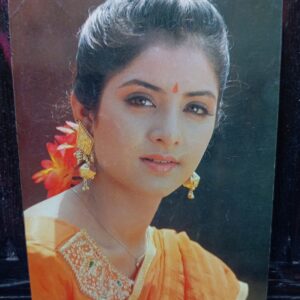 Divya Bharati* Vintage Bollywood Postcard * (PS) (PC-1797)