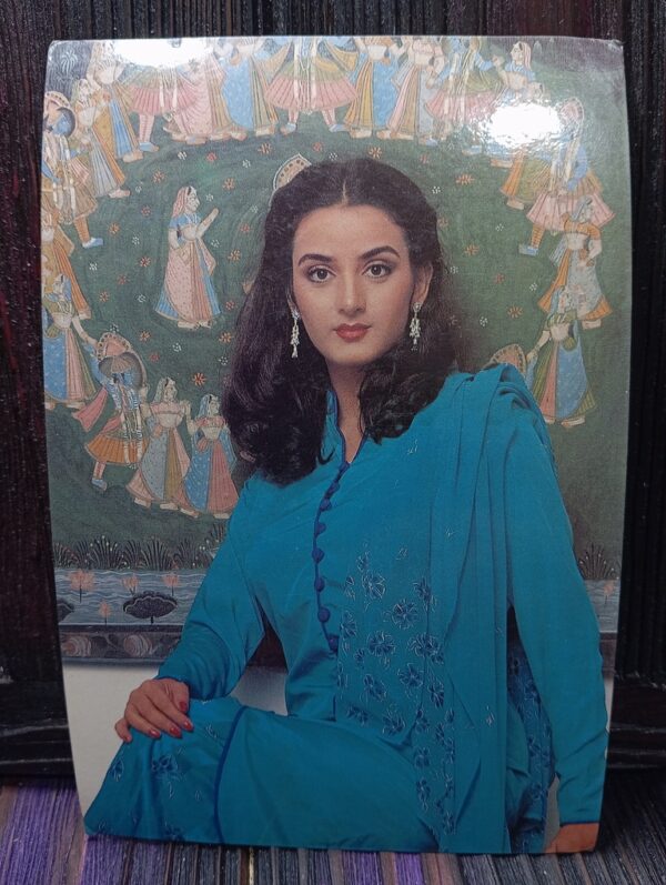 Farha Naaz * Vintage Bollywood Postcard * (RC) (PC-1013)