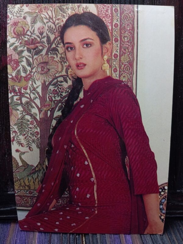 Farha Naaz * Vintage Bollywood Postcard * (Venus)(955)