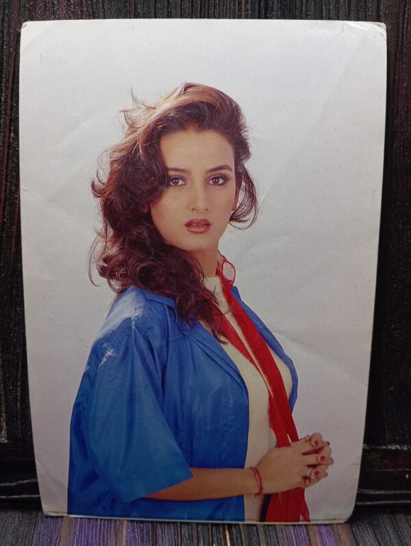 Farha Naaz * Vintage Bollywood Postcard * (BAP) (1451)