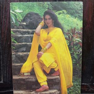 Meenakshi Seshadri * Vintage Bollywood Postcard * (RC) (PC-618)