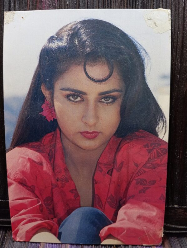 Poonam Dhillon * Vintage Bollywood Postcard * (PC) (PC-531)