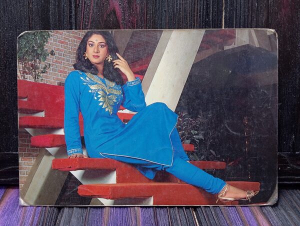 Meenakshi Seshadri * Vintage Bollywood Postcard * (RC) (PC-801)