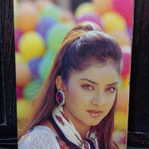 Divya Bharati* Vintage Bollywood Postcard * (Brijbasi) (2339)