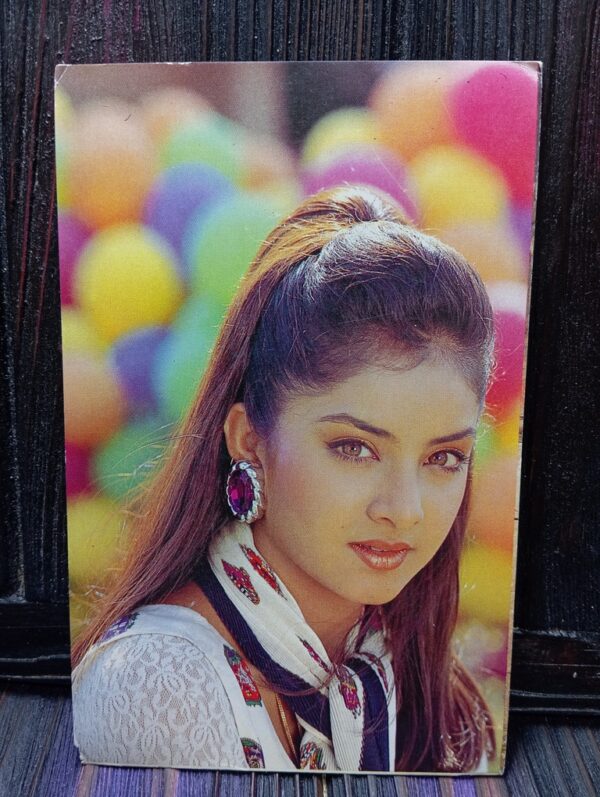 Divya Bharati* Vintage Bollywood Postcard * (Brijbasi) (2339)