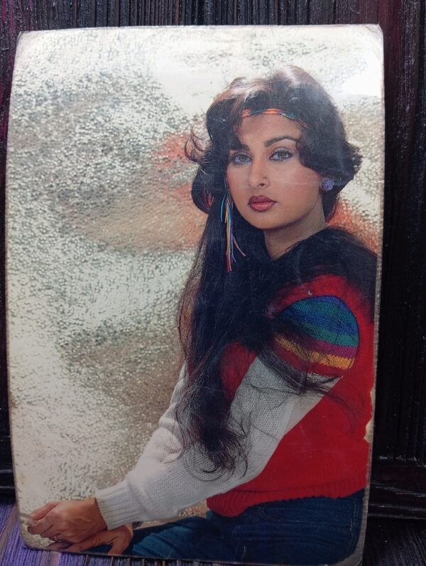 Poonam Dhillon * Vintage Bollywood Postcard * (PC) (PC-491)