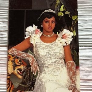 Sridevi * Vintage Bollywood Postcard * (RC) (PC-814)