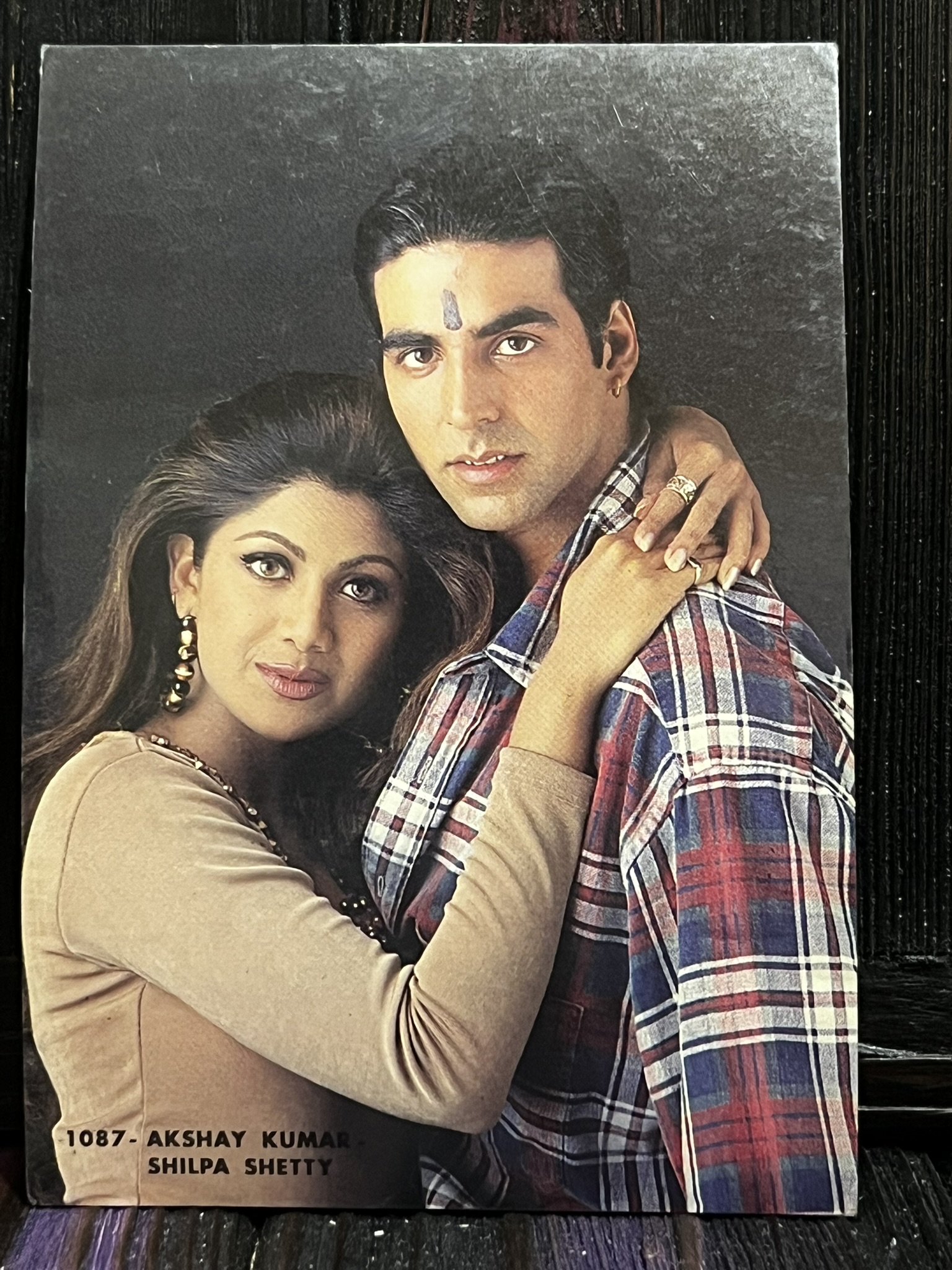 Shilpa Shetty Akshay Kumar * Vintage Bollywood Postcard * (PC) (WN)