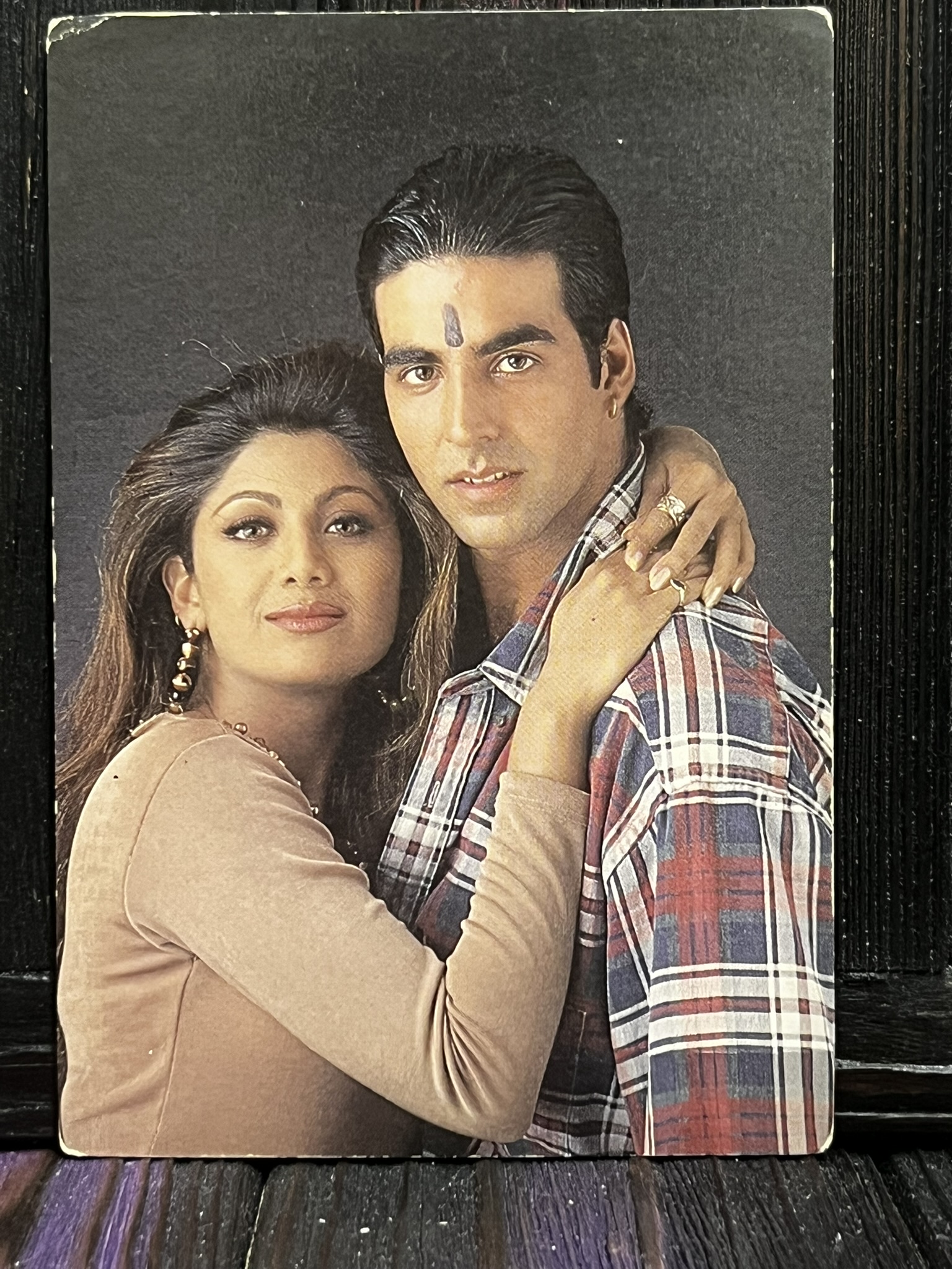 Shilpa Shetty Akshay Kumar * Vintage Bollywood Postcard * (NCC) (4613)