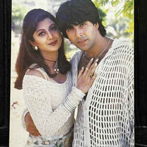 Shilpa Shetty Akshay Kumar * Vintage Bollywood Postcard * (Jain) (10261)