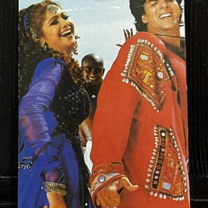 Shilpa Shetty Akshay Kumar * Vintage Bollywood Postcard * (NP) (1881)