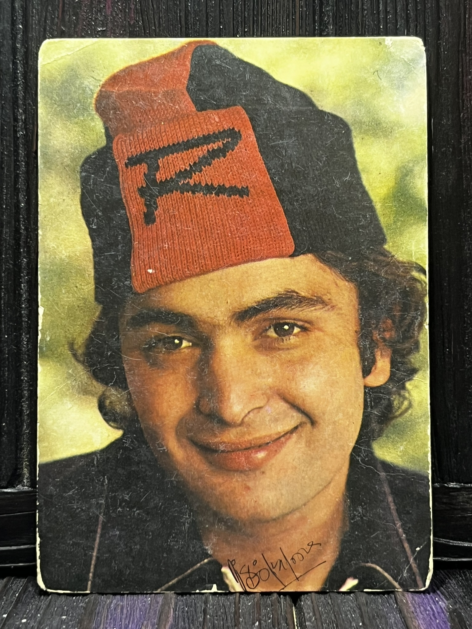 Rishi Kapoor * Vintage Bollywood Postcard * (MIC) (70)