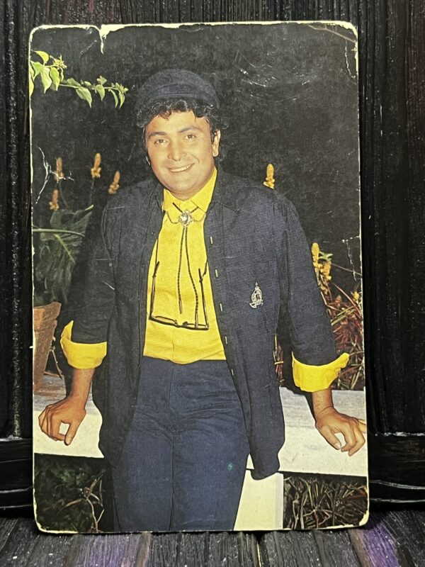 Rishi Kapoor * Vintage Bollywood Postcard * (Pooran) (3632)