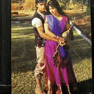 Juhi Chawla Aamir Khan * Vintage Bollywood Postcard * (Venus) (460)
