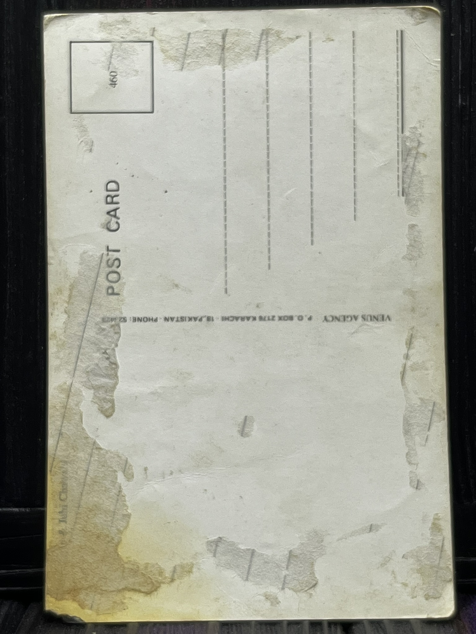 Juhi Chawla Aamir Khan * Vintage Bollywood Postcard * (Venus) (460) - Image 2