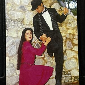 Neelam Kothari Aamir Khan * Vintage Bollywood Postcard * (BAP) (1278)