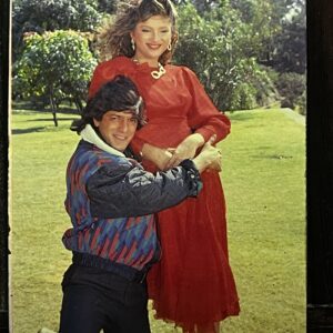 Sonam Chanky Panday * Vintage Bollywood Postcard * (Ruby) (249)