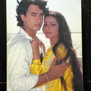 Neelam Kothari Aamir Khan * Vintage Bollywood Postcard * (RC) (934)