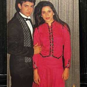Neelam Kothari Aamir Khan * Vintage Bollywood Postcard * (PC) (PC-1061)