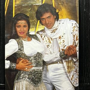 Neelam Kothari Govinda * Vintage Bollywood Postcard * (RC) (PC-781)