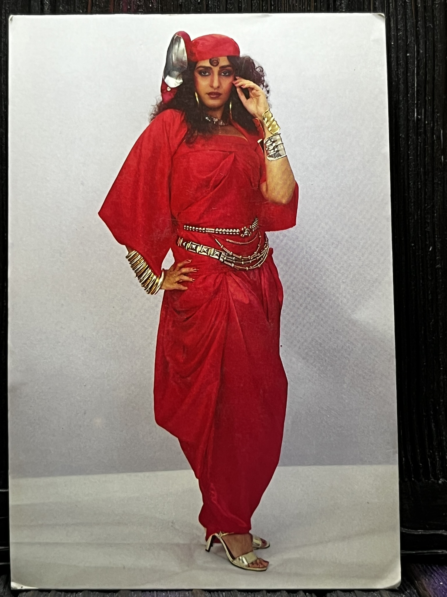 Jaya Pradha * Vintage Bollywood Postcard * (RC) (PC-718)