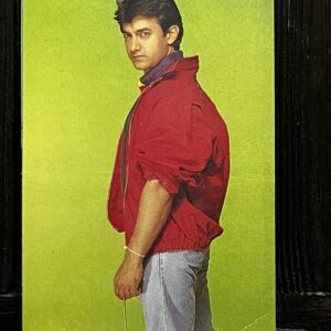 Aamir Khan * Vintage Bollywood Postcard * (Brijbasi) (4280)