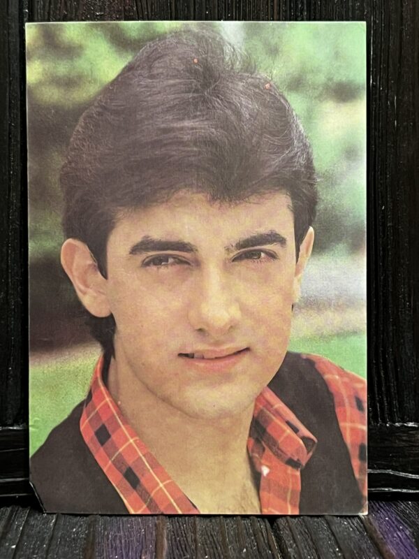 Aamir Khan * Vintage Bollywood Postcard * (RS) (WN)