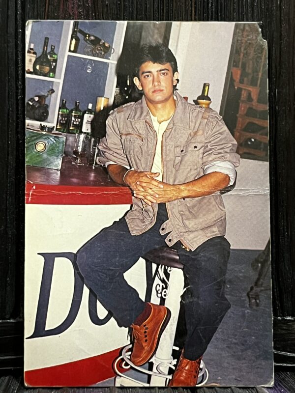 Aamir Khan * Vintage Bollywood Postcard * (BAP) (959)