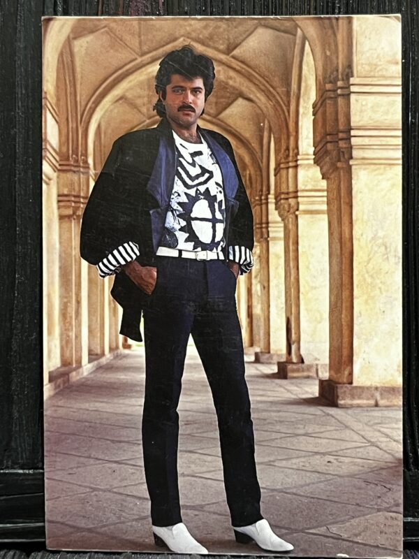 Anil Kapoor * Vintage Bollywood Postcard * (RC) (PC-713)