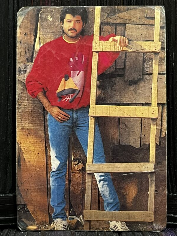 Anil Kapoor * Vintage Bollywood Postcard * (RC) (PC-823)