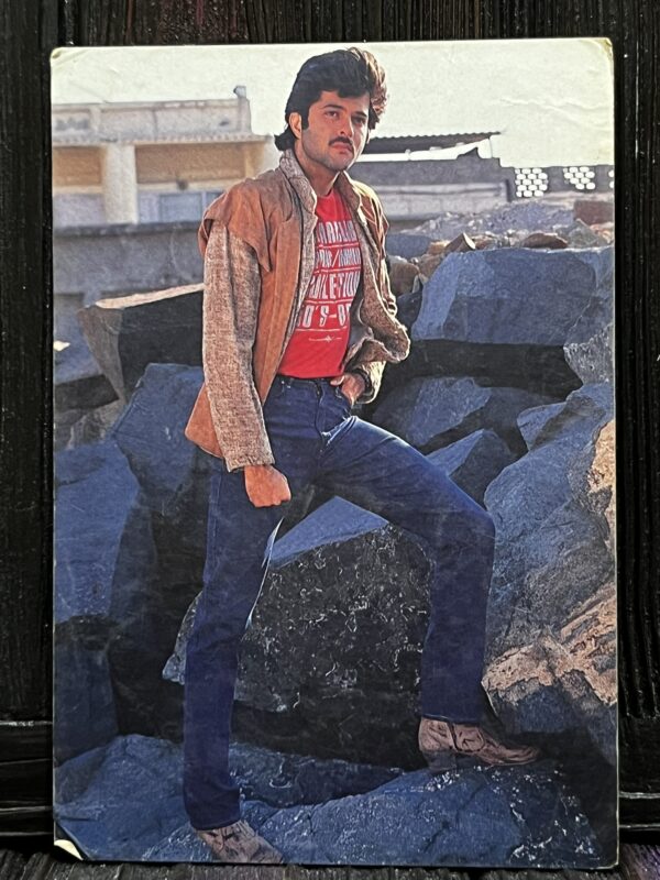 Anil Kapoor * Vintage Bollywood Postcard * (RC) (PC-1033)