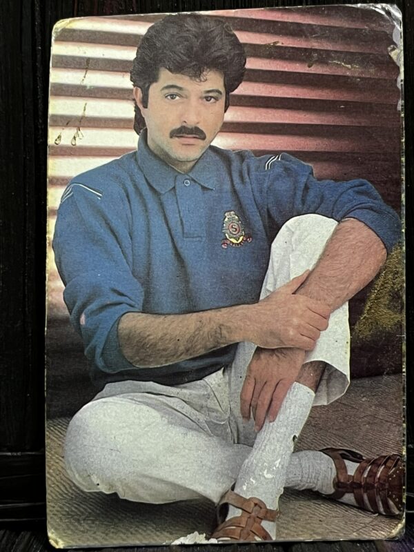 Anil Kapoor * Vintage Bollywood Postcard * (Ruby) (WN)